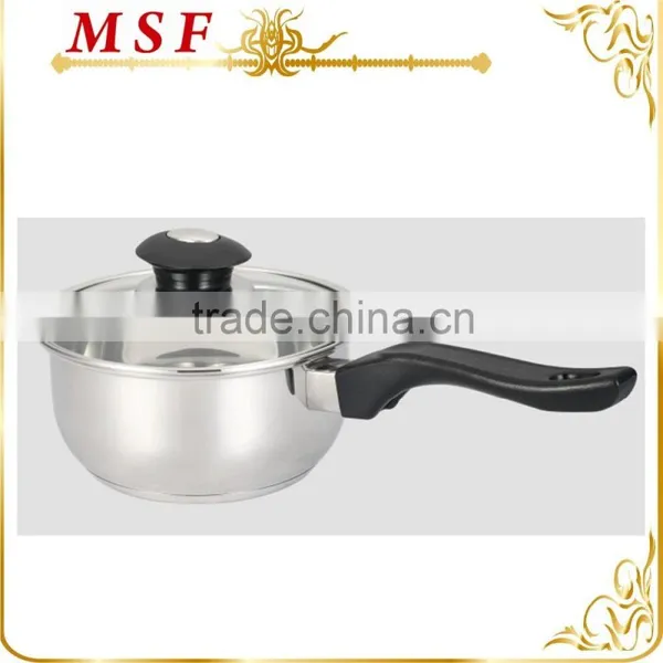 MSF-3020-Black 12pcs Stainless Steel Cookware Set 0.4mm Thickness for South American Market photo-2