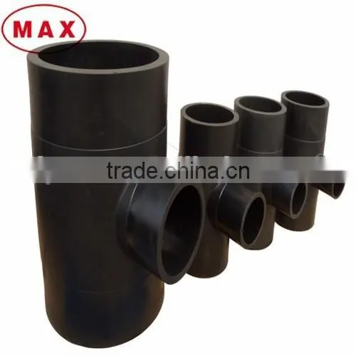 HDPE Material Injection Molding Fittings Equal Tee photo-2