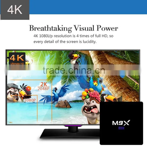 TOPLEO Box Media Player Wifi Strea ng M9X S905 1G 8G Quad Core Android 5.1 tv Box photo-5