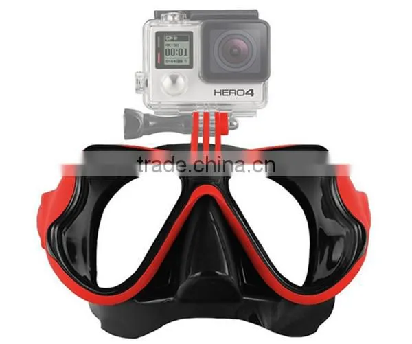 Hot Arrivals Summer Promotion Scuba Diving Set Mask Accessories Gopro Snorkel Mask photo-2