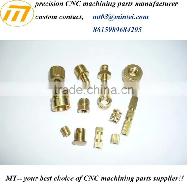 Customized CNC Machining Gold Plated Brass 3604 Standoff photo-5