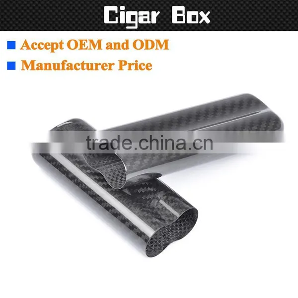 Luxury High-end Carbon Fiber Cigar Humidor , 2/3/4 Pieces fo Cigars Carbon Cigar Humidor photo-3