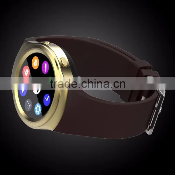 1.22 Inch IPS Round Screen Support Heart Rate Monitor Watch Bluetooth SmartWatch photo-3