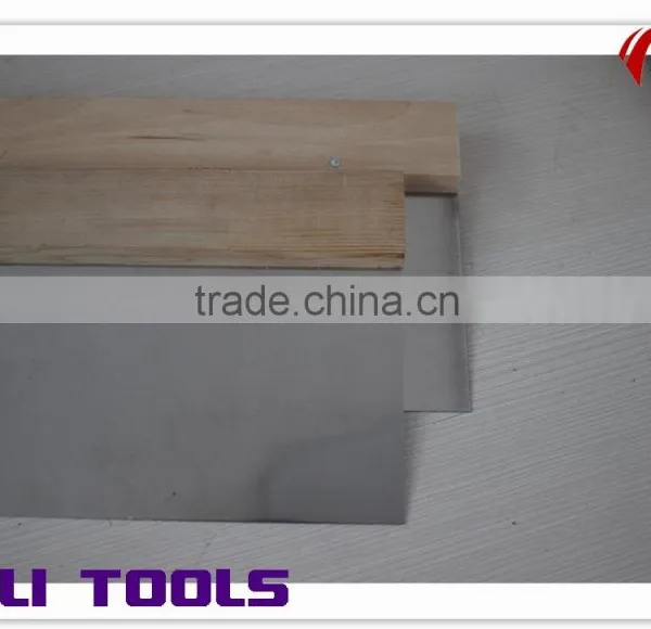 Stainless Steel Blade Scraper With Wooden Handle / Quadrate Blade photo-5