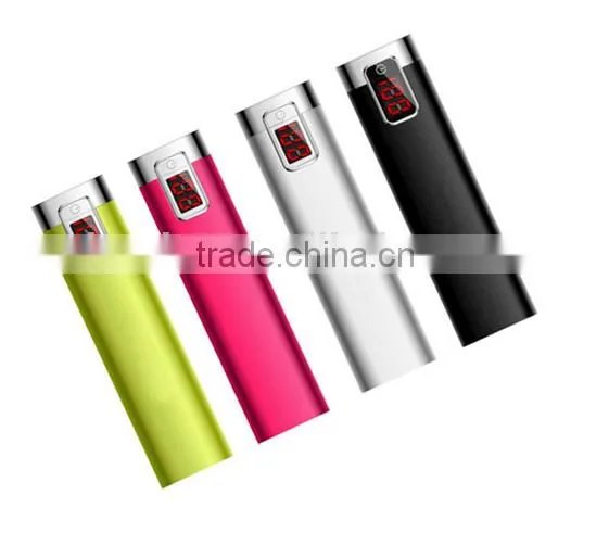 Aluminum Alloy Lipstick Power Bank 2600mAh photo-3