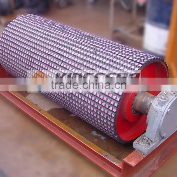 95 Alumina Ceramic Tiles Lined Snub Pulley Lagging photo-2