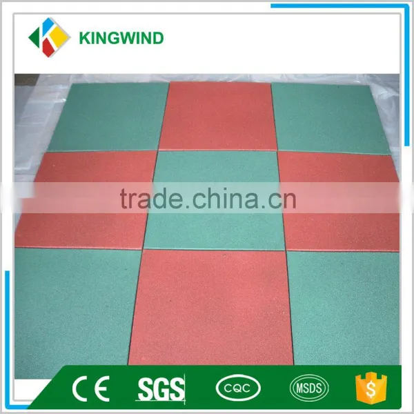Crossfit Gym Rubber Dot Flooring Tile photo-2