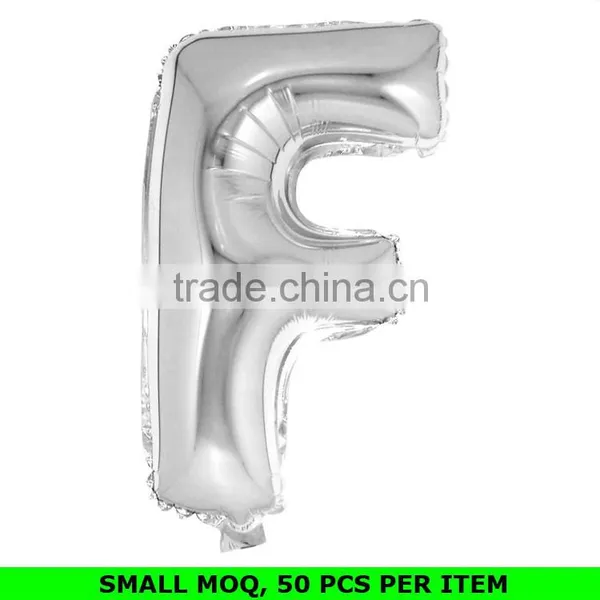 Wholesale Gold Alphabet Letter Decoration Party Balloon Helium photo-6