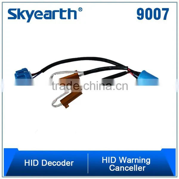 xenon HID warning canceller / warning canceller wire/ Canbus decoder/ hid decoder / auto hid decoder