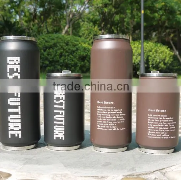 Wholesale Christmas Gift Traditional Double-wall Vacuum Beer Can for Memory photo-4