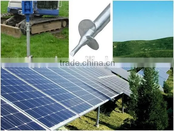 Photovoltaic Solar Panel Mounting Brackets for Solar Mounting System