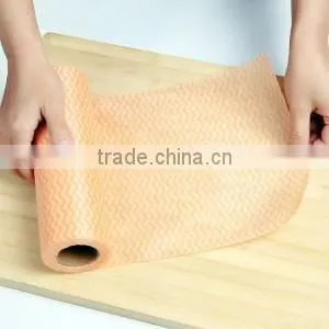 50sheets/roll Household Scouring Pad Kitchen Nonwoven Dish Cloths Cleaning Tools photo-4