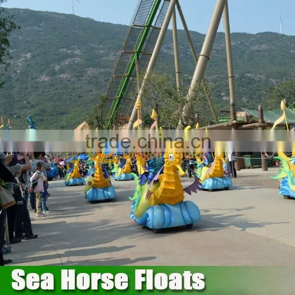 Sea Horse Floats Going to the Street photo-2