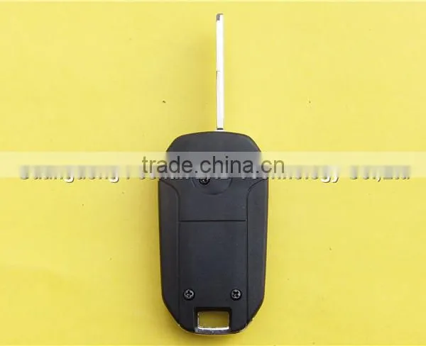 New Remote Keyless Entry Flip Car Key 2 Buttons for Chevrolet Captiva no Rubber Pad photo-3