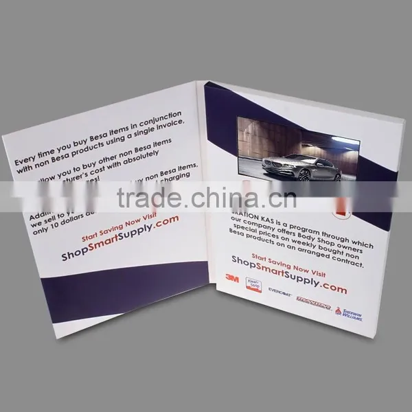 Newest Lcd Video Greeting Card Brochure, Use Tft ;cd Module for Greeting Card Technology photo-3