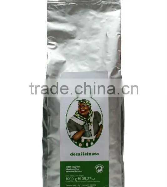 100% Arabica Decaffeinated Coffee in Bean