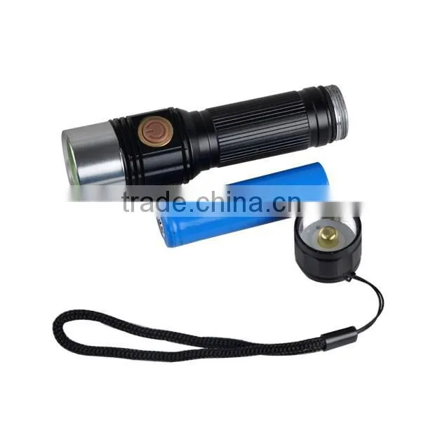 Rechargeable Ultraviolet Blacklight Flashlight High Power LED Inspection Lights photo-5