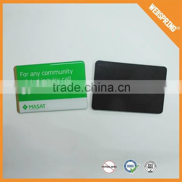 15-00108 Wholesalers Business Cards With Personalization Popular Souvenir Clear Fridge Magnet Thermometer photo-3