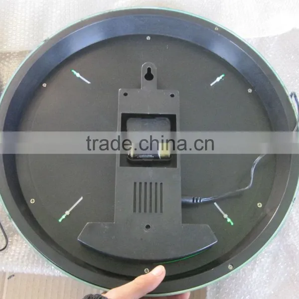 17" Tower Shape Neon Wall Clock photo-2