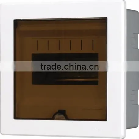 CE ROHS Electrical 6WAYS Flush Mount Plastic Power Distribution Box
