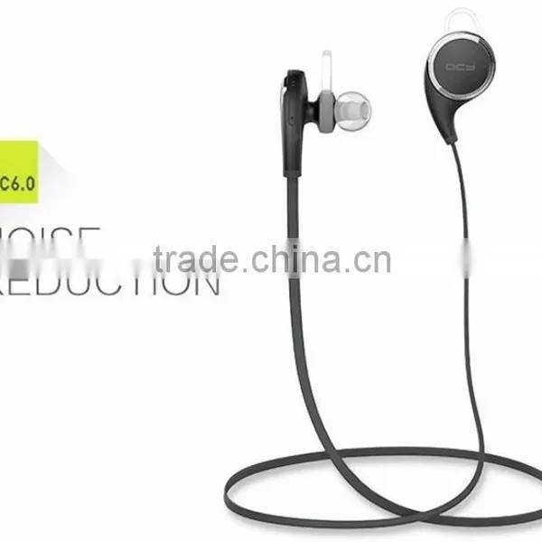 Original New QCY QY8 Bluetooth 4.1 Headphone Wireless Sports Stereo Running Earphone Portable With HD Microphone Headset Stock photo-6