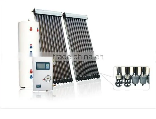 Separate Pressurized Solar Water Heater With Heat Pipe