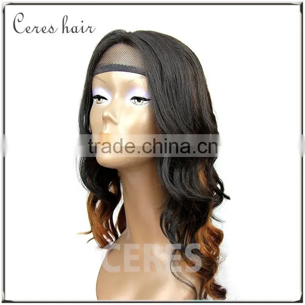 Cheap Factory Price 100% Human Hair Lace Front Wigs Lace Front Ombre Wigs for Black Women photo-4