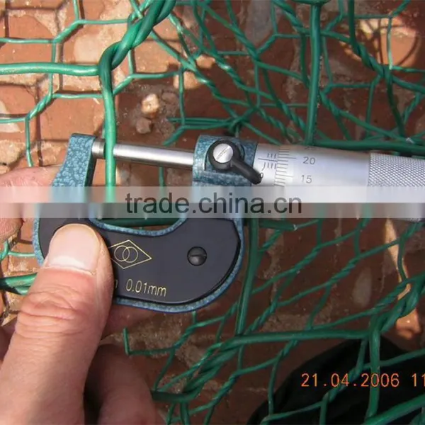 PVC Coated Hexagonal Gabion Mesh For Rockfill Dam photo-2