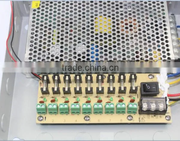 Manufacture Psu 9CH AC 100-220V Input 12V 15A Outdoor Switch Box YJS-A034 photo-5