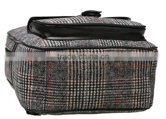 Hot Sale High Quality Coffee Vintage Travel Canvas Backpack photo-5