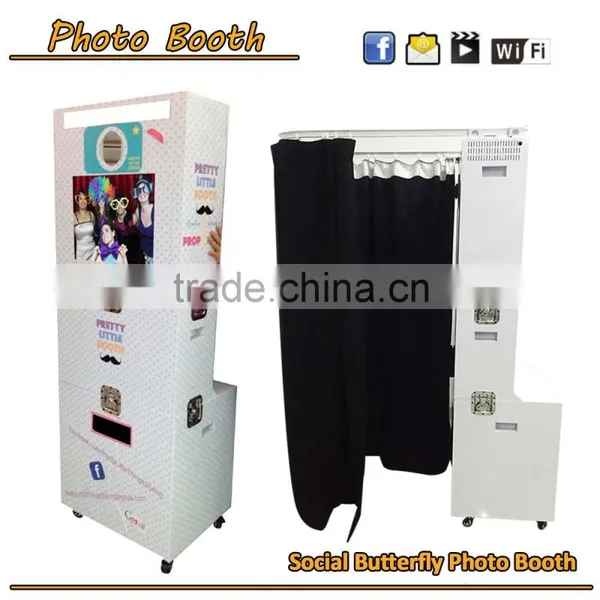 2016 NEW Indoor Application Touch Screen Photo Booth Advertising Photo Kiosk photo-4