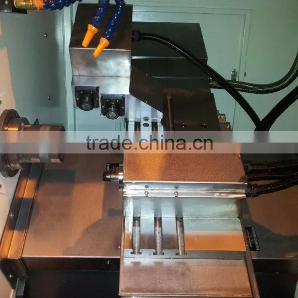 TCK-32L Slant Bed Cnc Lathe Machine With Bar Feeder photo-3