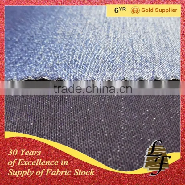 Stain Finished Cotton/spandex,cotton/poly Denim Fabric Stocklot PE12-D1605608 photo-3