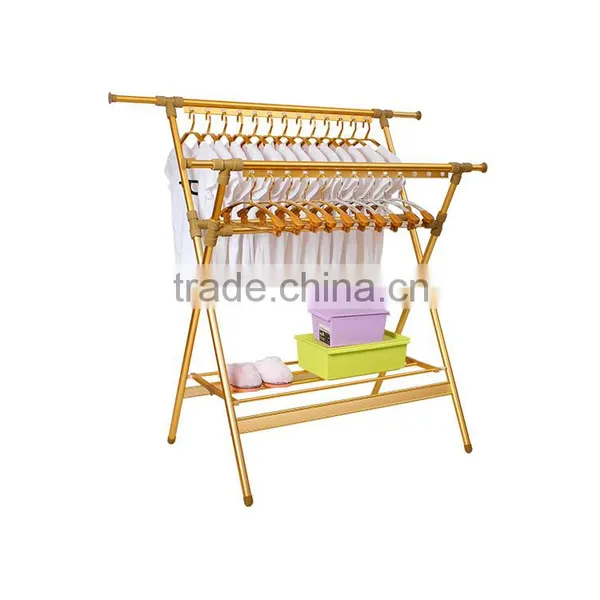 Clothes Airer Folding Stand X Wing Portable Clothes Drying Rack photo-2