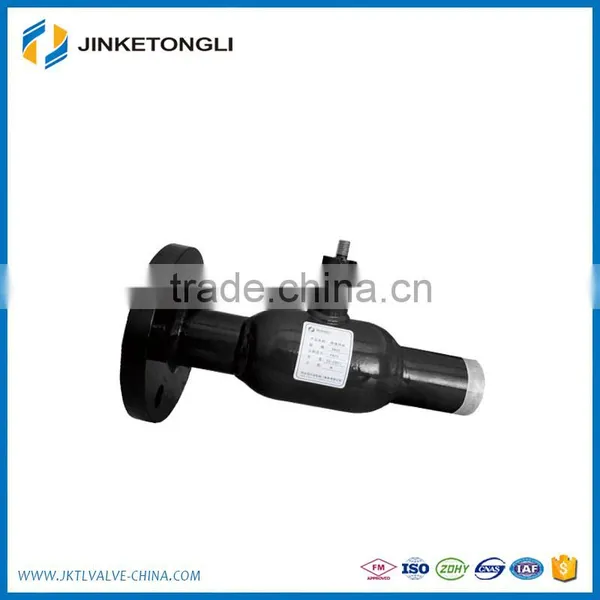 Heating System Welded Ball Valve With the Handle Gear Box photo-3