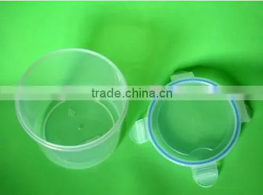 Disposable Food Grade 400ml Square Shape Plastic Kitchen Food Container photo-6