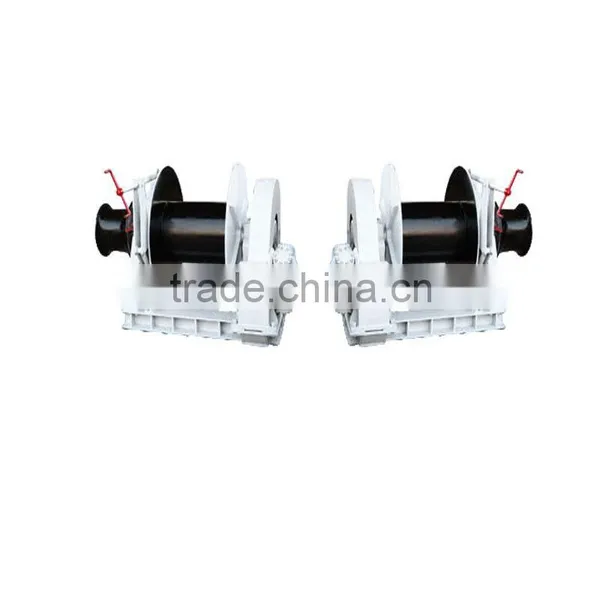 380v Marine Double Drum Hydraulic Designed to ABS Standards photo-3