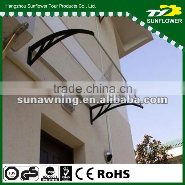 Anti-Uv Transparent Harga Awning Polycarbonate