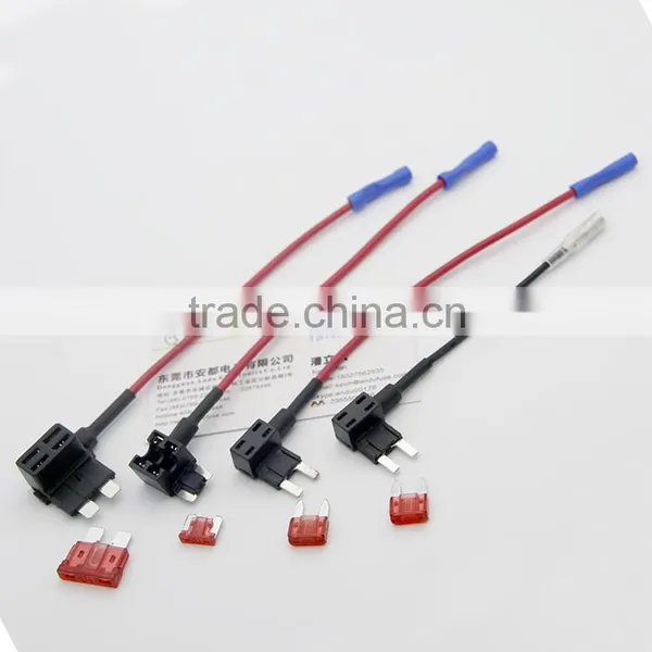 Automotive Mini ATC Fuses Auto Fuseholder Tap/5 Sets 25A ATM Fuse Adapter Tap Dual Circuit Adapter Holder for Car Truck Auto photo-4