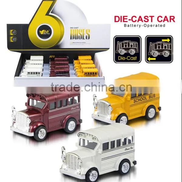 Miniature Bus Model Die Cast Model Cars Toys for Kids From China 2016 New Products Kids Cars for Sale photo-3