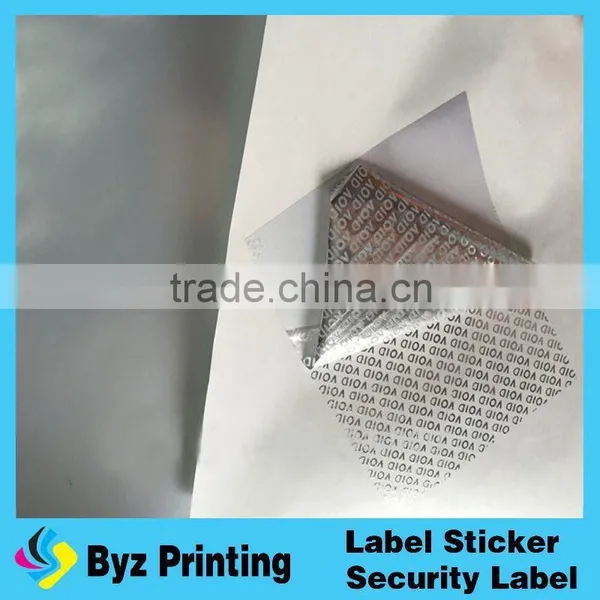 Hot Sale Custom Printing Scratch Label,anti-fake Scratch off Sticker,silver Scratch off Label in Lidun Brand photo-3