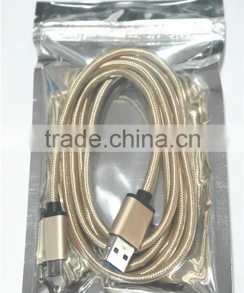 [Nylon Braided] 56k USB Type-C 3.1 to USB 3.0 A Male Data Charging Cable for Nexus 5X/6P,Oneplus 3,Pixel C,Lumia 950/950XL,New photo-4