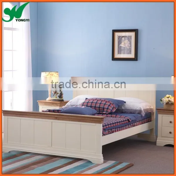 China Qingdao Modern Design Contemporary Wooden Oak Bed/Double Bed photo-5
