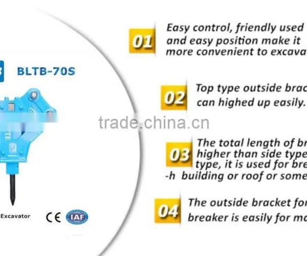 BLTB-70S Rock Mining Breaker, Rock Breaker; ,breaker Tool , Mining Breaker, Road Breaker at the Resonable Price for Excavator photo-2
