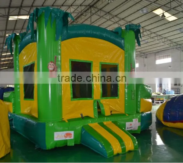 Selling Popular Mini Green Combo Inflatable Combo Bouncer for Children photo-3