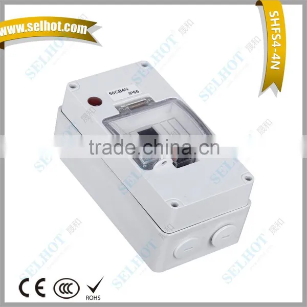SELHOT Weather Protected 4Way Electric Isolator Switch 4phase for Outdoor Use (56CB4N) photo-4