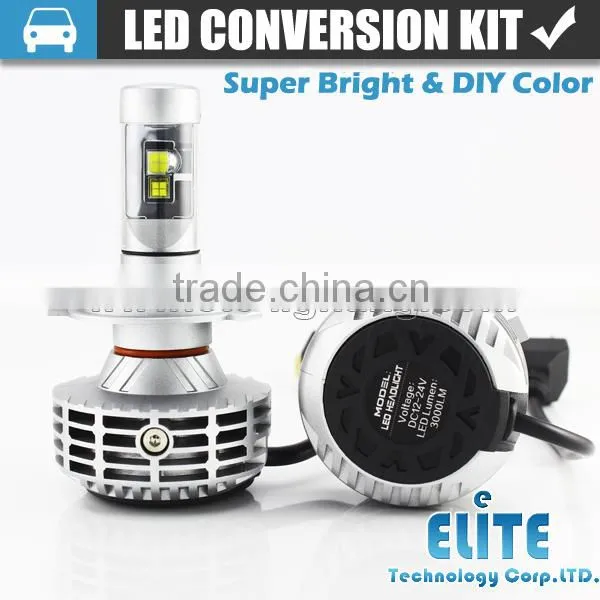 6G H4 H13 LED Headlight For Car 3000LM All In One Fanless Design photo-2