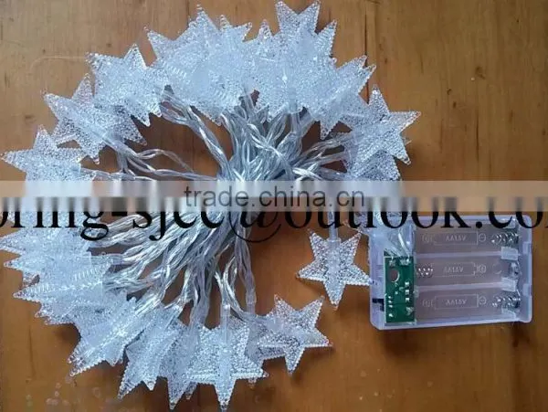 Transparent Five-pointed Star LED String Light photo-5