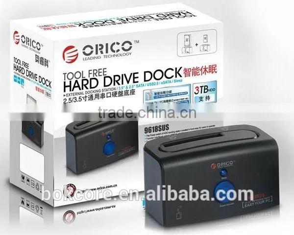 ESATA USB 2.0, 2.5" & 3.5" SATA HDD Docking Station photo-6
