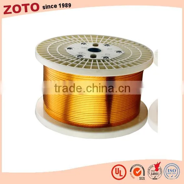 Polyimide Film Wrapped Copper Rectangular Wire for Reactors and Similar Electrical Instrument